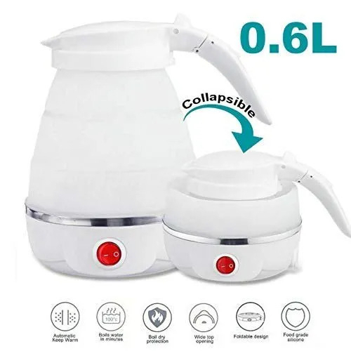 600ml Foldable Electric Travel Kettle